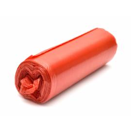 SAC À DÉCHETS 110L ROUGE BD 28µ