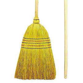 BALAI PAILLE 5 FILS MANCHE EN BOIS