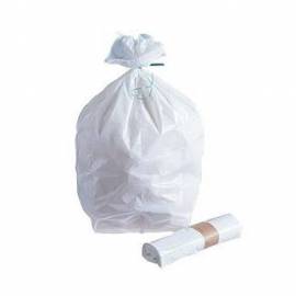 SAC À DÉCHETS 30L BLANC BD 25µ