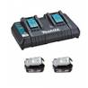 PACK 2 BATTERIES 18V/6A