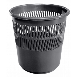 CORBEILLE AJOURÉE MARRON 14L