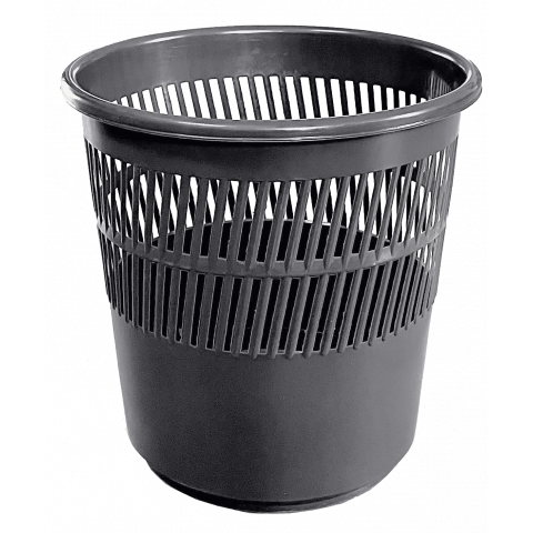 CORBEILLE AJOURÉE MARRON 14L