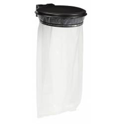 SUPPORT SAC MURAL AVEC COUVERCLE GRIS