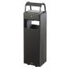 POUBELLE 30L AVEC CENDRIER POUBELLE 30L AVEC CENDRIER