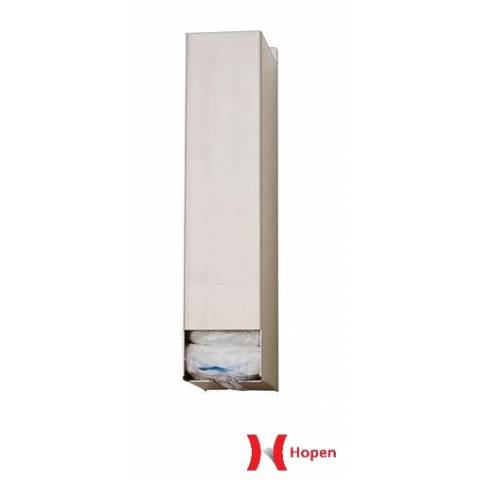 DISTRIBUTEUR MURAL EN INOX POUR KITS VISITEUR