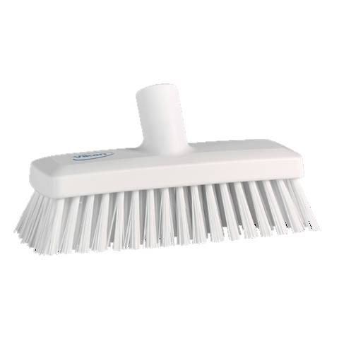 BROSSE SOL ET MUR DURE BLANCHE