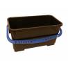 SEAU NOIR AVEC ANSE BLEUE 22L SEAU NOIR AVEC ANSE BLEUE 22L