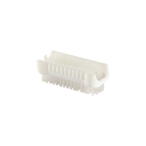 BROSSE À ONGLES BLANCHE 2 FACES