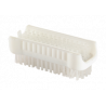 BROSSE À ONGLES BLANCHE 2 FACES
