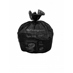 SAC FLEXIGREEN TRANSPARENT 50L