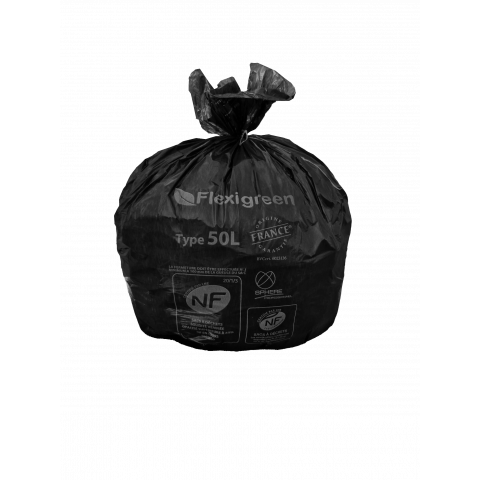 SAC FLEXIGREEN TRANSPARENT 50L