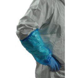 MANCHETTE ÉLASTIQUÉE BLEUE