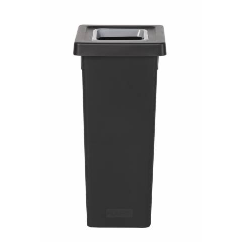 POUBELLE TRI SÉLECTIF FIT 50L NOIR/GRIS