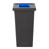 POUBELLE TRI SÉLECTIF FIT 70L NOIR/BLEU POUBELLE TRI SÉLECTIF FIT 70L NOIR/BLEU