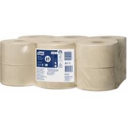 PAPIER HYGIÉNIQUE TORK MINI JUMBO 170 M T2 LOT DE 12
