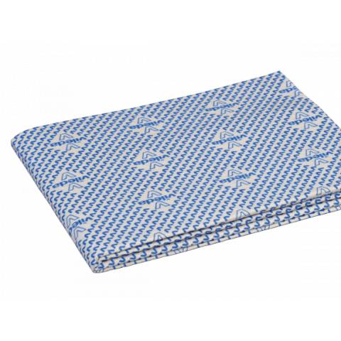 SERPILLIÈRE BLEUE 59 X 50 CM LOT DE 5