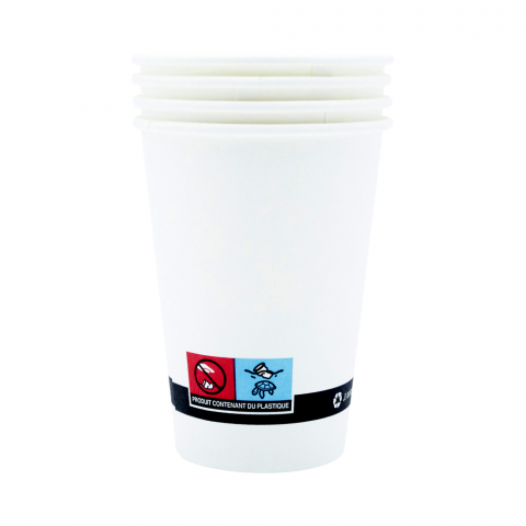 GOBELET POUR FONTAINE EN CARTON BLANC 20CL CARTON DE 2000