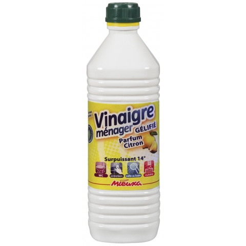 VINAIGRE MÉNAGER GÉLIFIÉ CITRON 12x1L