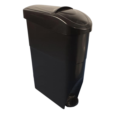 POUBELLE HYGIENE FEMININE NOIRE 20L