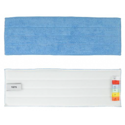 FRANGE MICROFIBRE LAVAGE VELCRO BLEUE 13,5 x 63 CM
