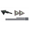 KIT DE NETTOYAGE INTÉRIEUR STINGRAY AVEC PERCHES 63 CM ET 2x124 CM KIT DE NETTOYAGE INTÉRIEUR STINGRAY AVEC PERCHES 63 CM ET 2x124 CM
