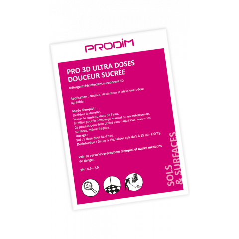 PRO 3D ULTRA DOSES DOUCEUR SUCRÉE 250x16ML