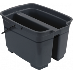 SEAU RECTANGULAIRE 2 COMPARTIMENTS DE 9L