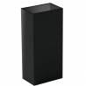 CORPS COLLECTEUR DE TRI SELECTIF EN METAL NOIR 60L CORPS COLLECTEUR DE TRI SELECTIF EN METAL NOIR 60L