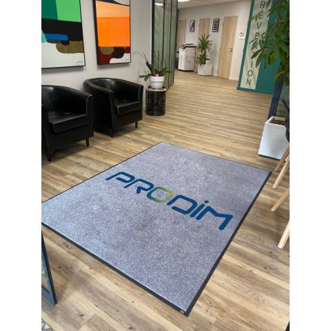 TAPIS INTÉRIEUR CHAMONIX LOGOTÉ SUR MESURE (LE M²)
